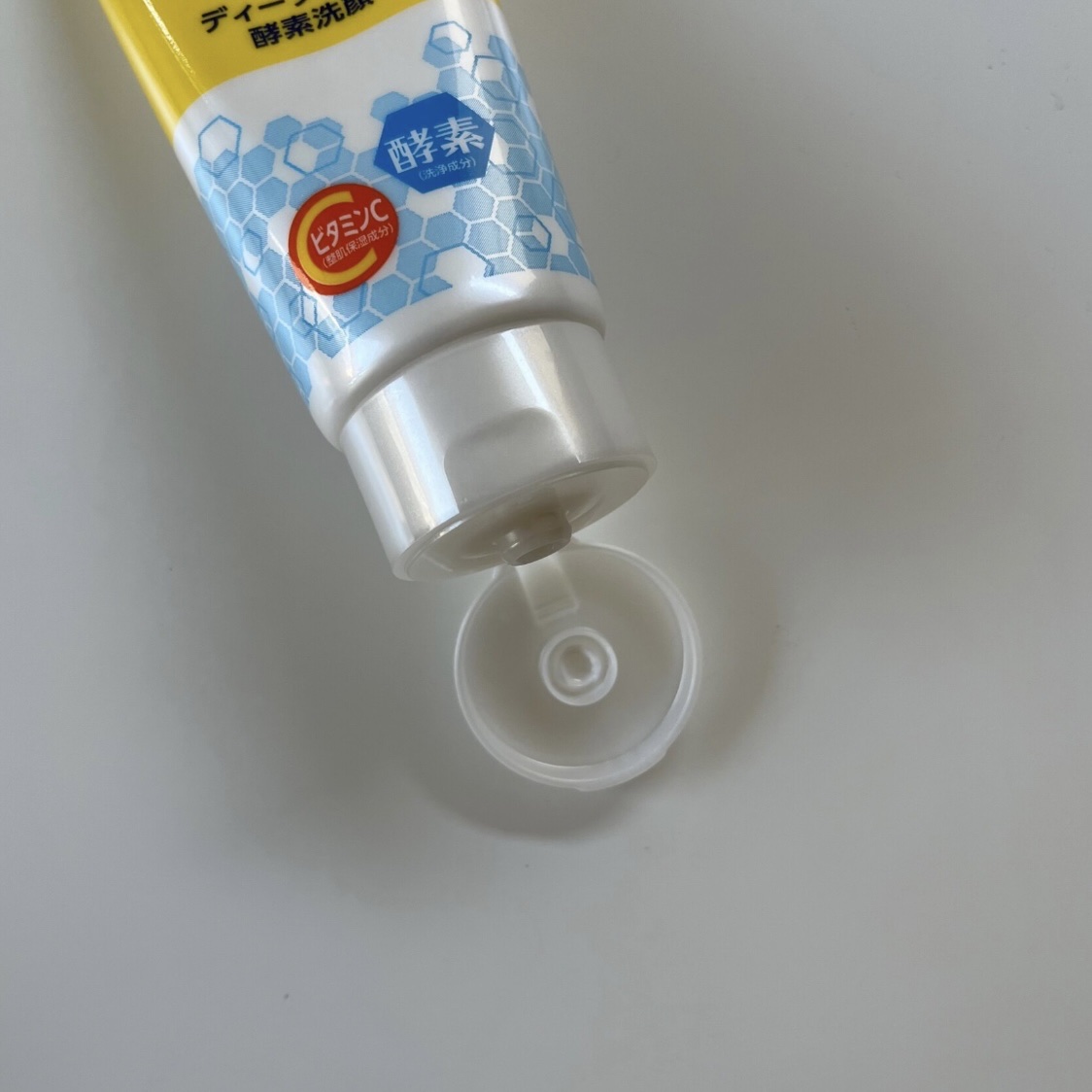 ディープクリア酵素洗顔	/メラノCC/洗顔フォームを使ったクチコミ（1枚目）