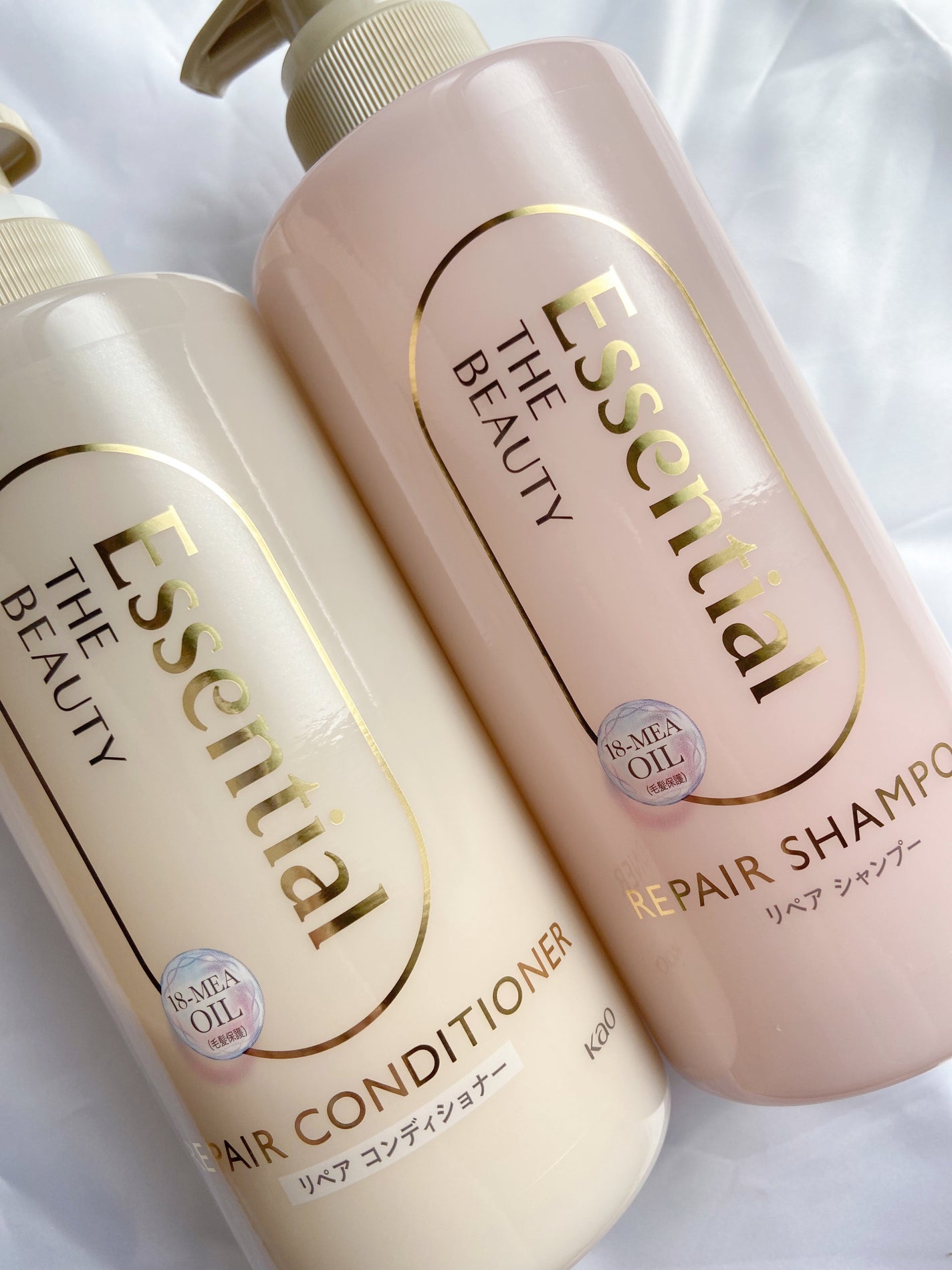 ザビューティ リペアシャンプー・コンディショナー/エッセンシャル/市販シャンプーを使ったクチコミ(1枚目)