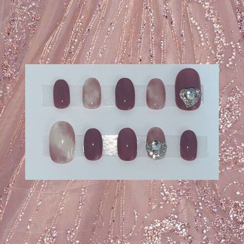 ジェルネイル（ライト対応）/セリア/ジェルネイルを使ったクチコミ（2枚目）