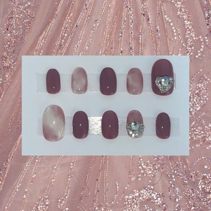 ジェルネイル(ライト対応)/セリア/ジェルネイルを使ったクチコミ(2枚目)