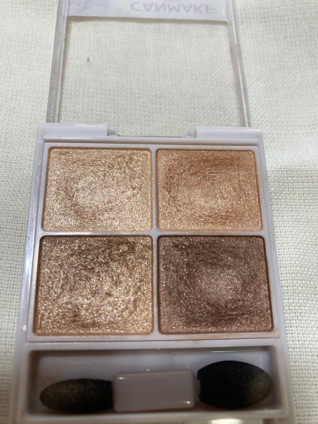 シルキースフレアイズ/キャンメイク/アイシャドウパレットを使ったクチコミ(2枚目)