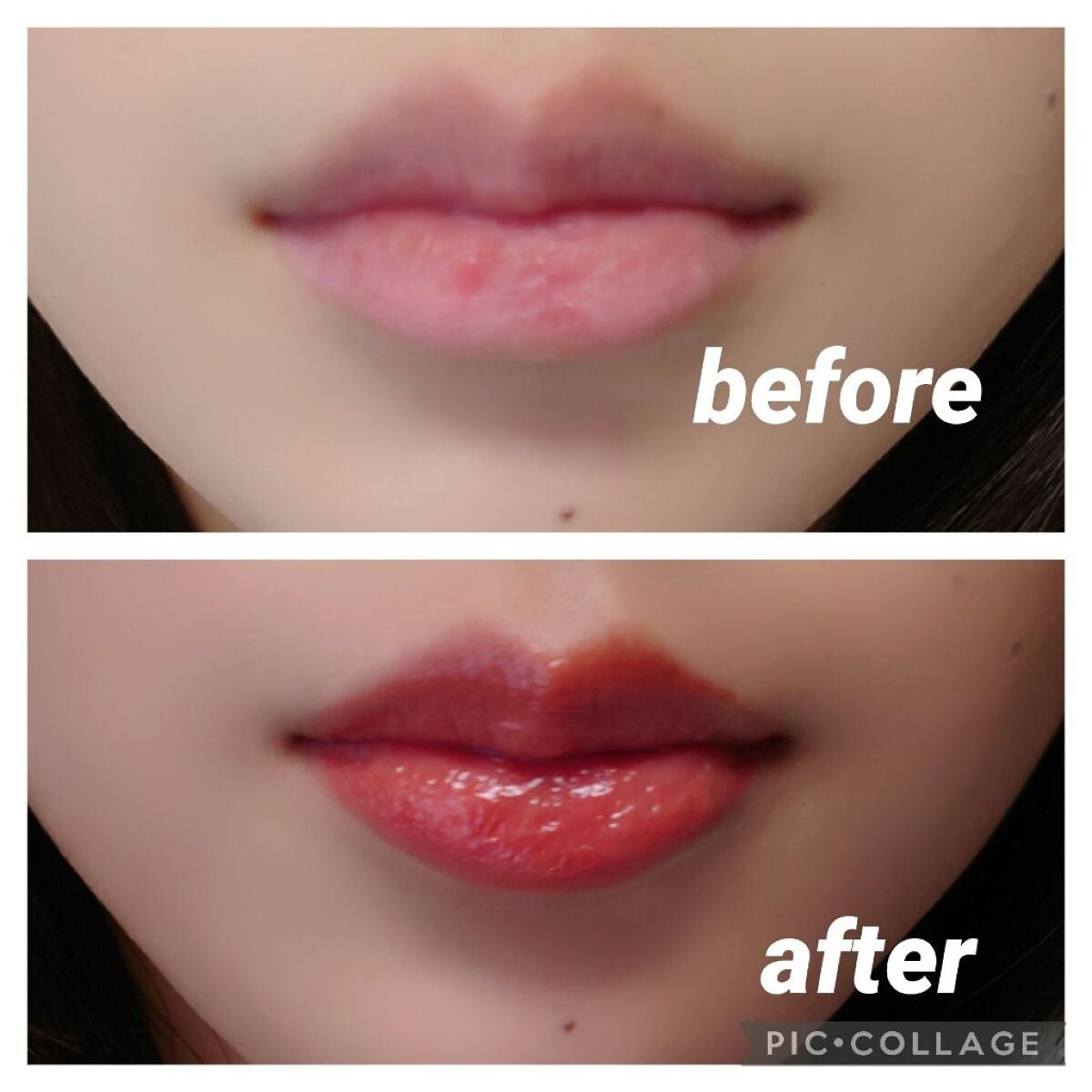 リップカラーシールド/CEZANNE/口紅を使ったクチコミ(3枚目)