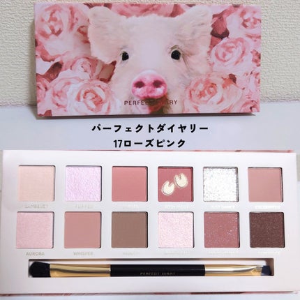 エクスプローラ12色 動物アイシャドウパレット/PERFECT DIARY/アイシャドウパレットを使ったクチコミ(1枚目)