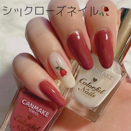 カラフルネイルズ/キャンメイク/マニキュアを使ったクチコミ(1枚目)