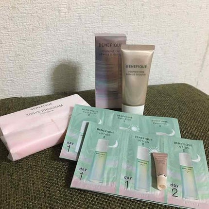 ベネフィークファンデーションジーニアス(リキッド)/SHISEIDO/リキッドファンデーションを使ったクチコミ(1枚目)