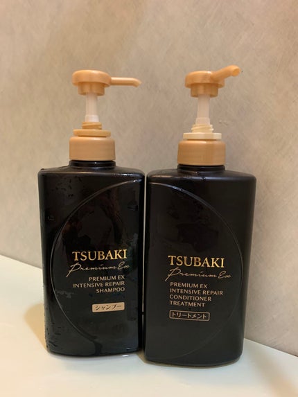 プレミアムEX インテンシブリペア <シャンプー>/コンディショナー<ヘアトリートメント> /TSUBAKI/市販シャンプーを使ったクチコミ(1枚目)
