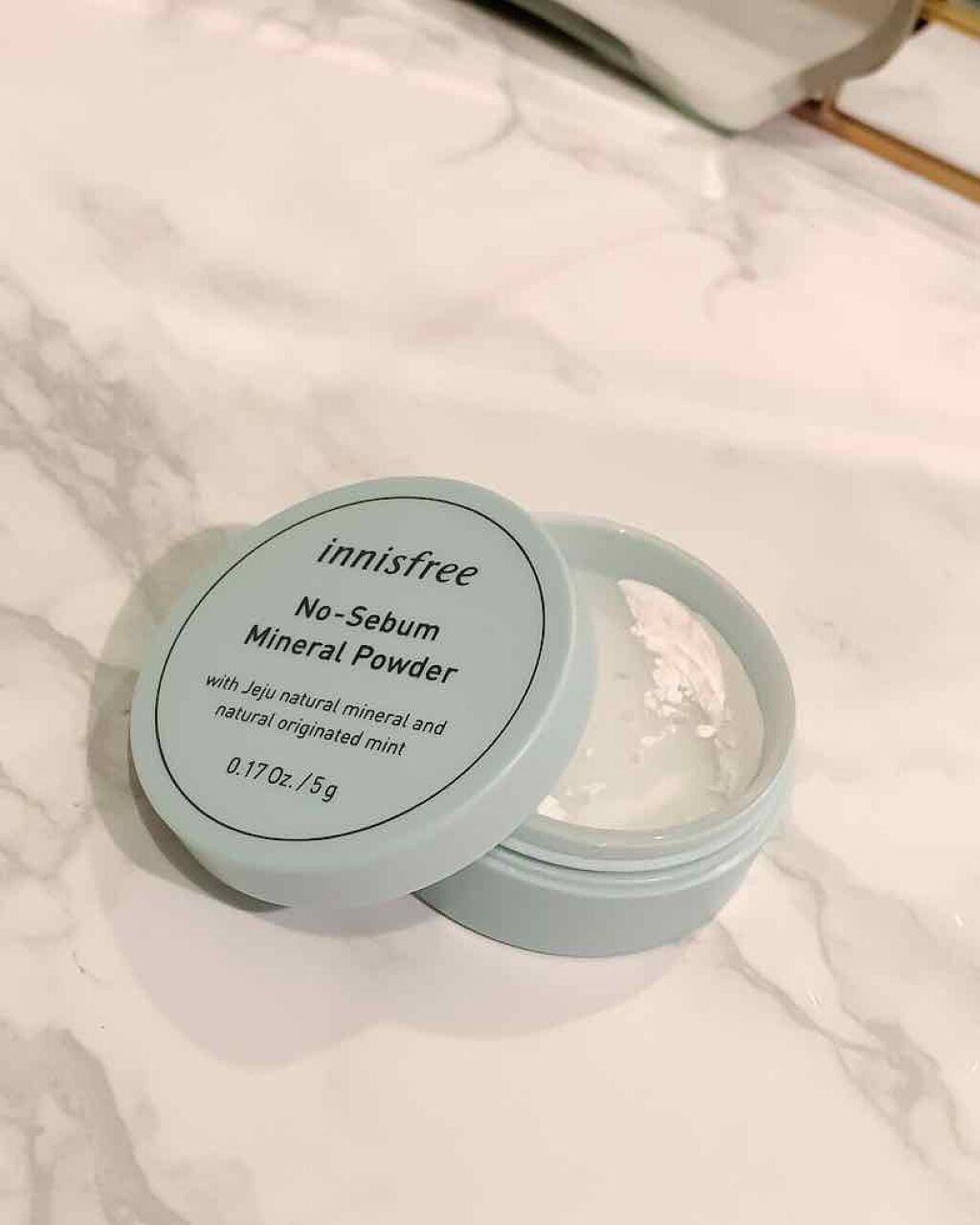 ノーセバム ミネラルパウダー/innisfree/ルースパウダーを使ったクチコミ（1枚目）