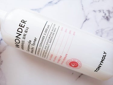 Wonder Ceramide Mochi Toner（トニーモリーワンダーCモチトナー）/TONYMOLY/化粧水を使ったクチコミ（4枚目）