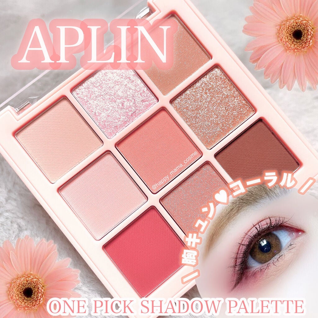 ワンピックアイシャドウパレット/APLIN/アイシャドウパレットを使ったクチコミ(1枚目)