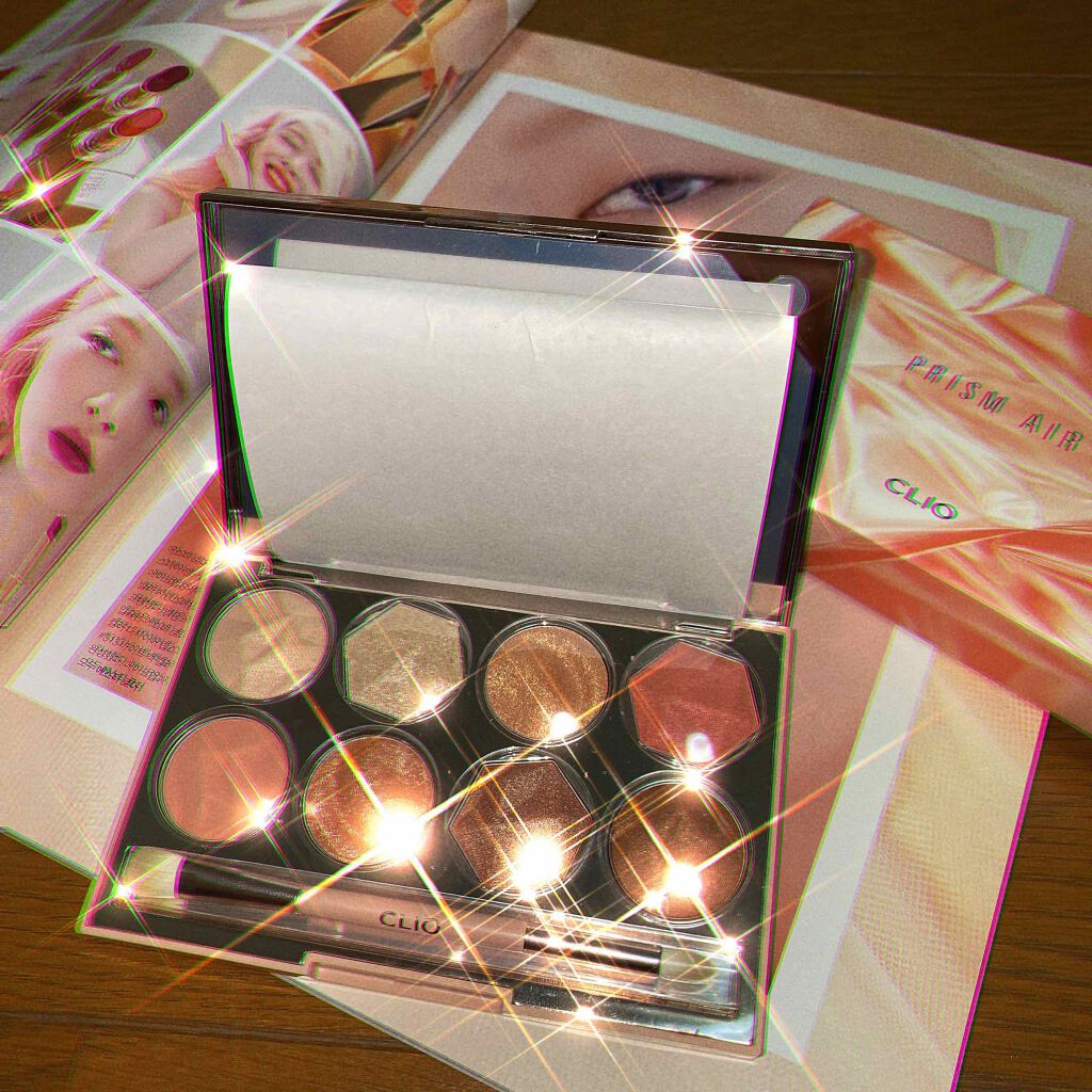 プリズム エアー アイ パレット/CLIO/アイシャドウパレットを使ったクチコミ（1枚目）