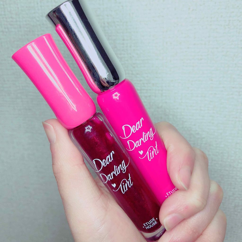 ディアダーリン ウォータージェルティント/ETUDE/リップティントを使ったクチコミ（1枚目）
