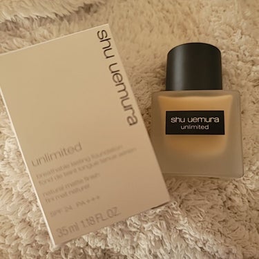 アンリミテッド ラスティング フルイド/shu uemura/リキッドファンデーションを使ったクチコミ（1枚目）