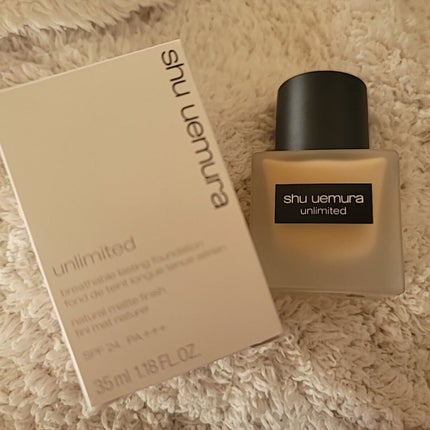 (旧)アンリミテッド ラスティング フルイド/shu uemura/リキッドファンデーションを使ったクチコミ(1枚目)