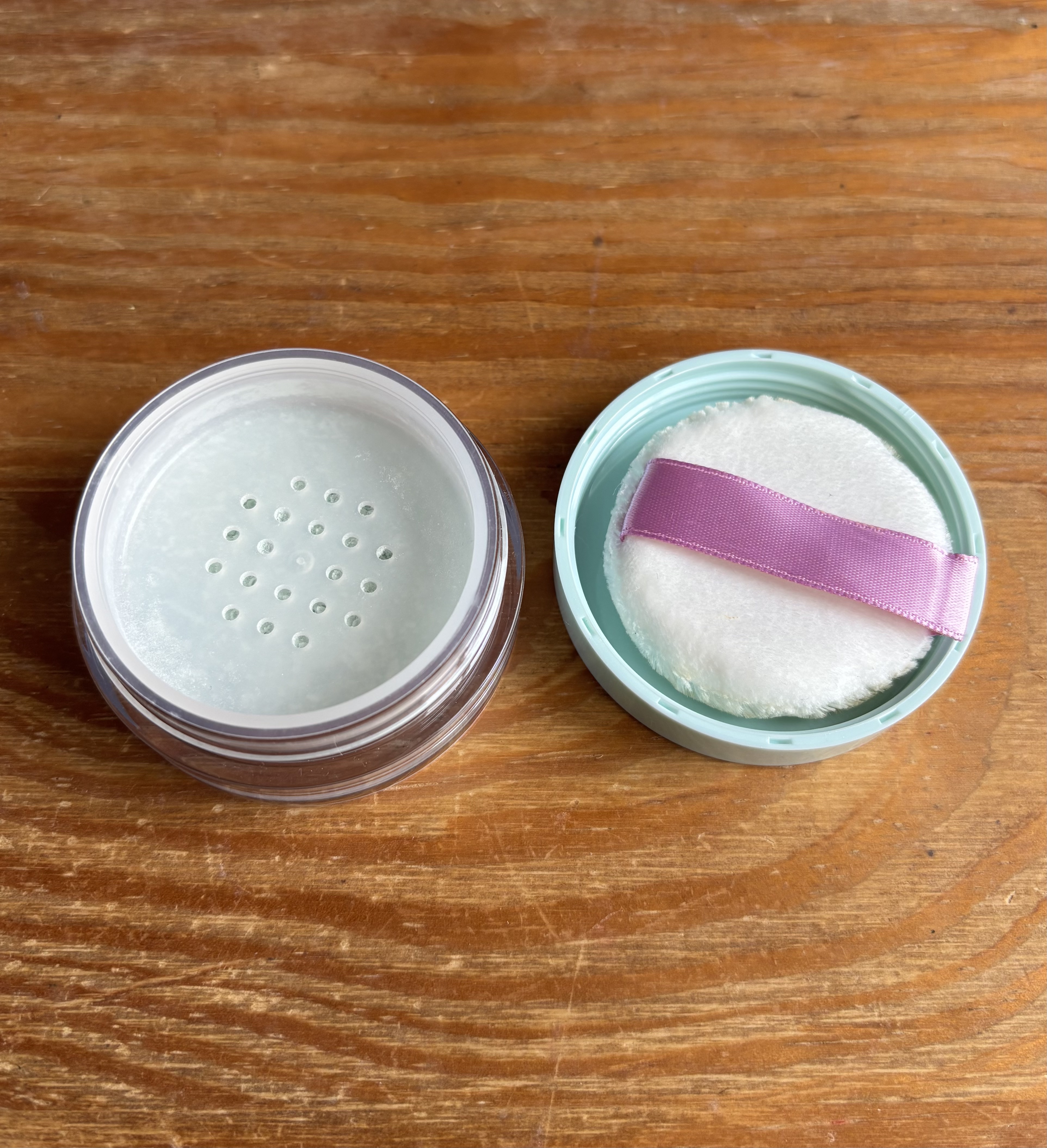 ブライトピュアルースパウダー ミント/CandyDoll/ルースパウダーを使ったクチコミ（2枚目）