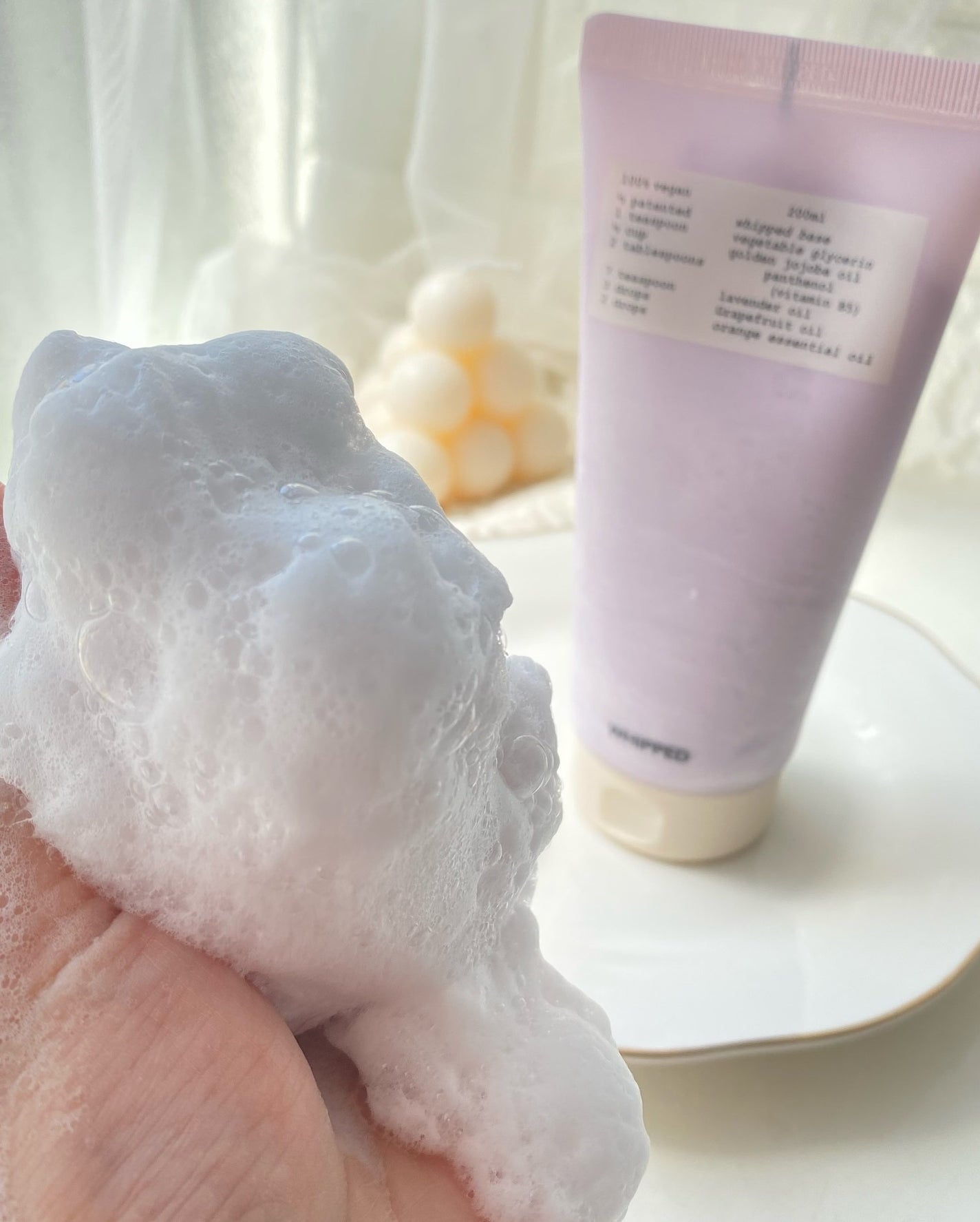 ヴィーガンパッククレンザーチューブ/WHIPPED/洗顔フォームを使ったクチコミ(7枚目)