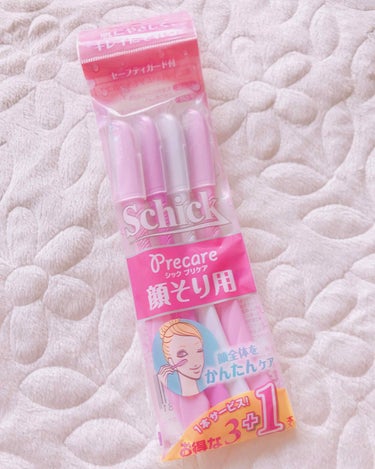 シック Schick Lディスポ 使い捨て 顔そり用 (3本入)×3個/シック/シェーバーを使ったクチコミ（1枚目）