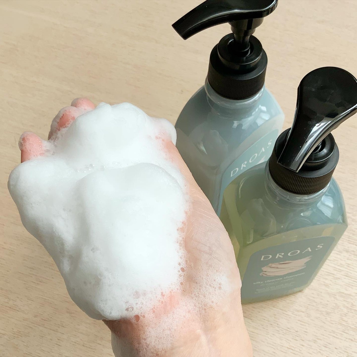 シルキークレンズシャンプー/トリートメント/DROAS/市販シャンプーを使ったクチコミ(4枚目)
