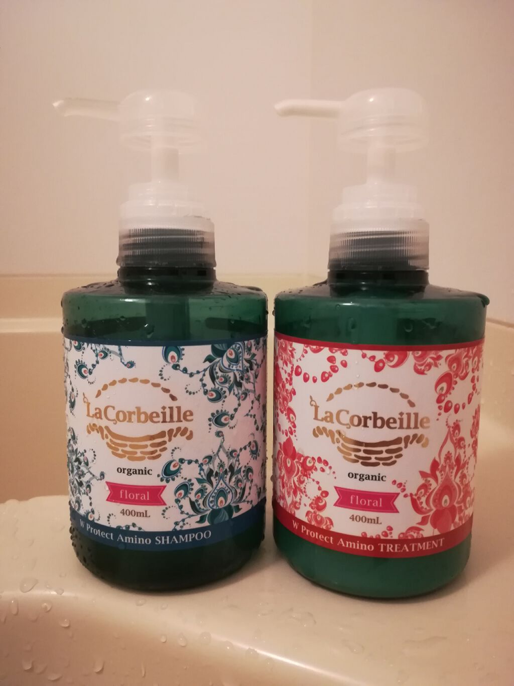 ラ コルベイユ W プロテクト A シャンプー/A トリートメント(フローラルの香り)/クー・サイエンスビューティ/シャンプー・コンディショナーを使ったクチコミ（2枚目）
