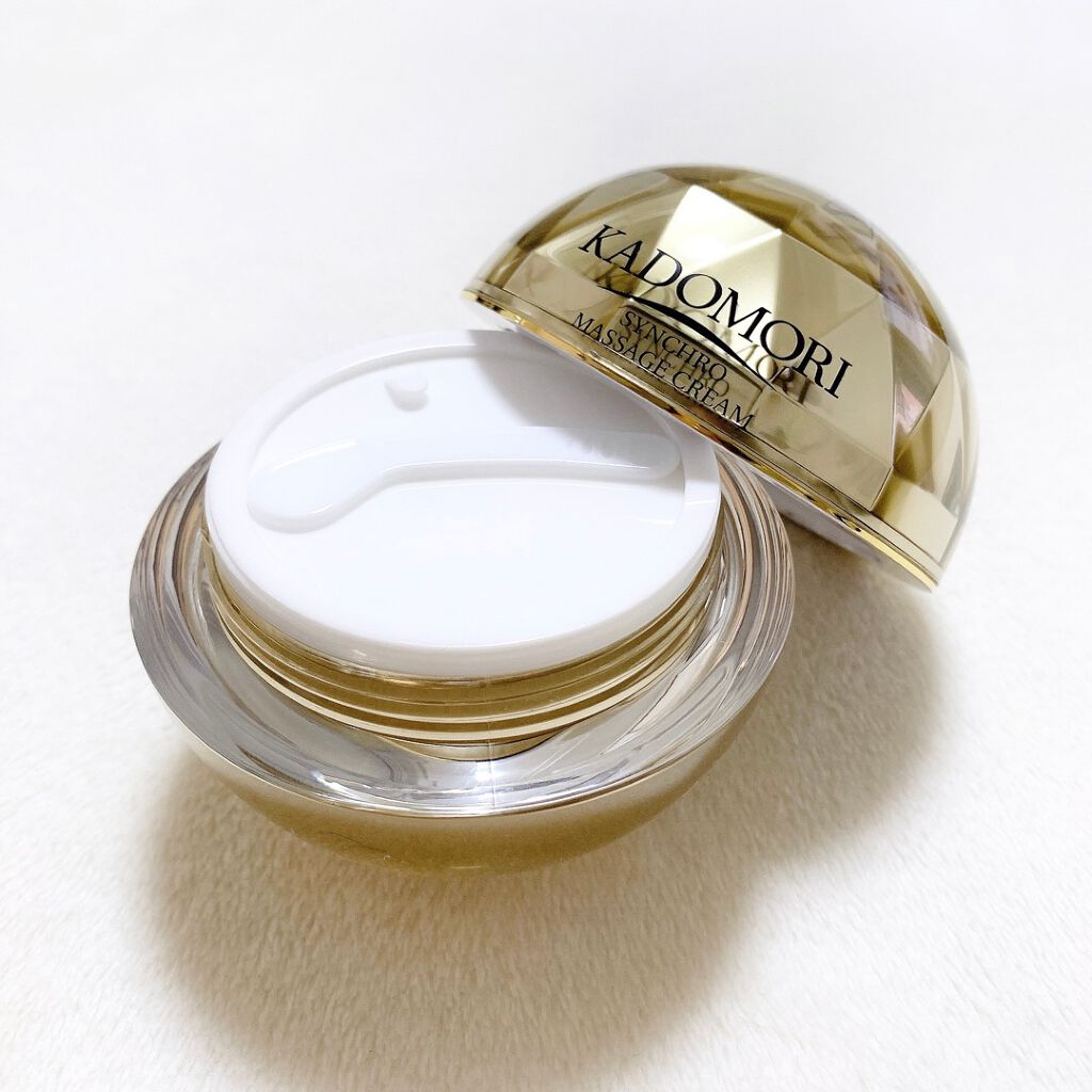 シンクロマッサージクリーム/KADOMORI/フェイスクリームを使ったクチコミ(2枚目)