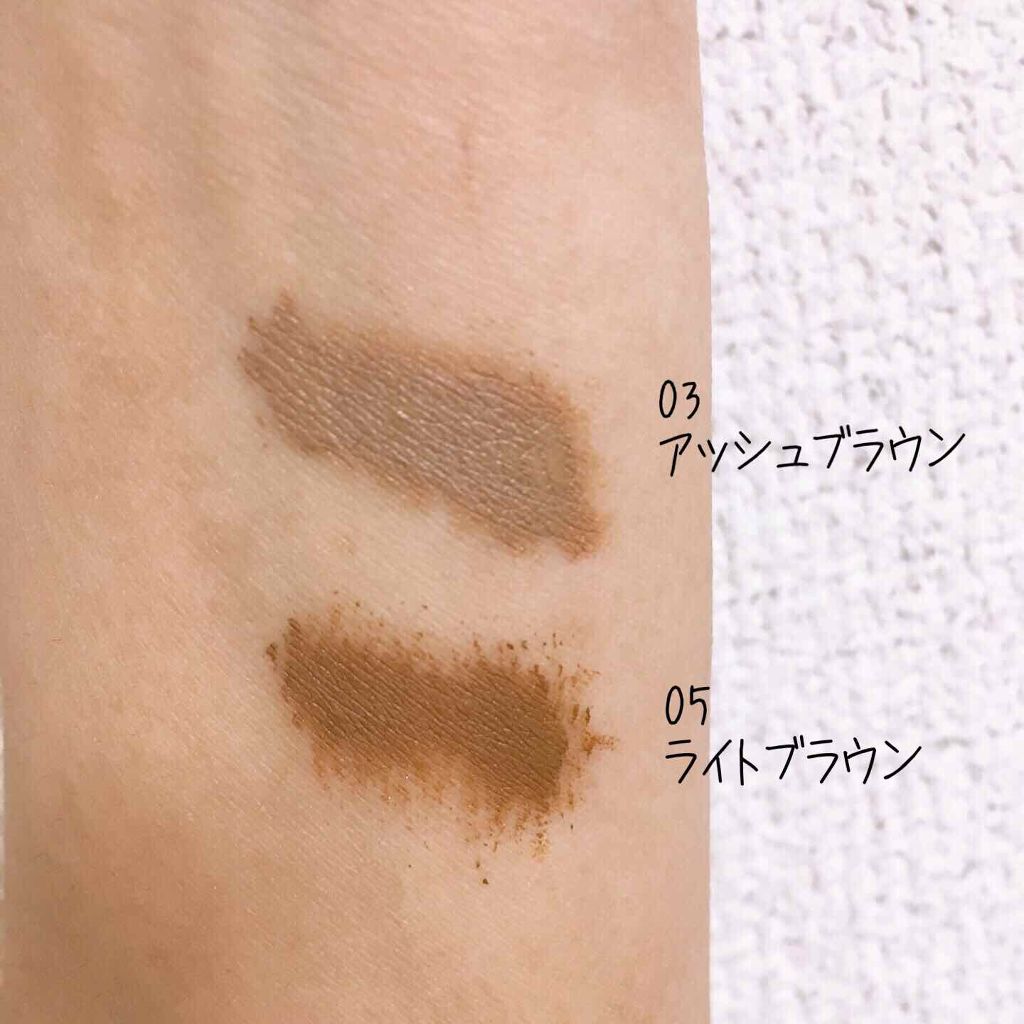 カラーリングアイブロウ/ヘビーローテーション/眉マスカラを使ったクチコミ（3枚目）