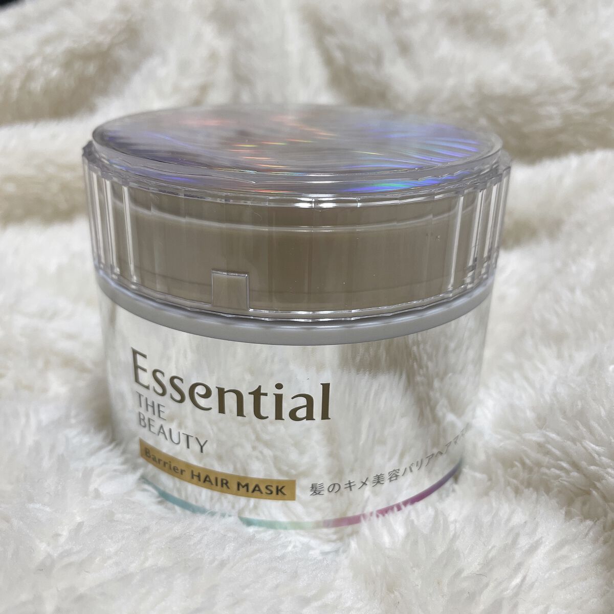 Essential THE BEAUTY 髪のキメ美容バリアヘアマスク/エッセンシャル/ヘアマスク・ヘアパックを使ったクチコミ(1枚目)