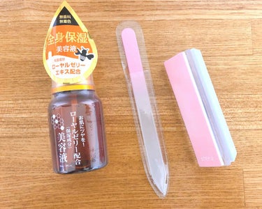 爪磨き&爪ヤスリ/DAISO/ネイル用品を使ったクチコミ（1枚目）