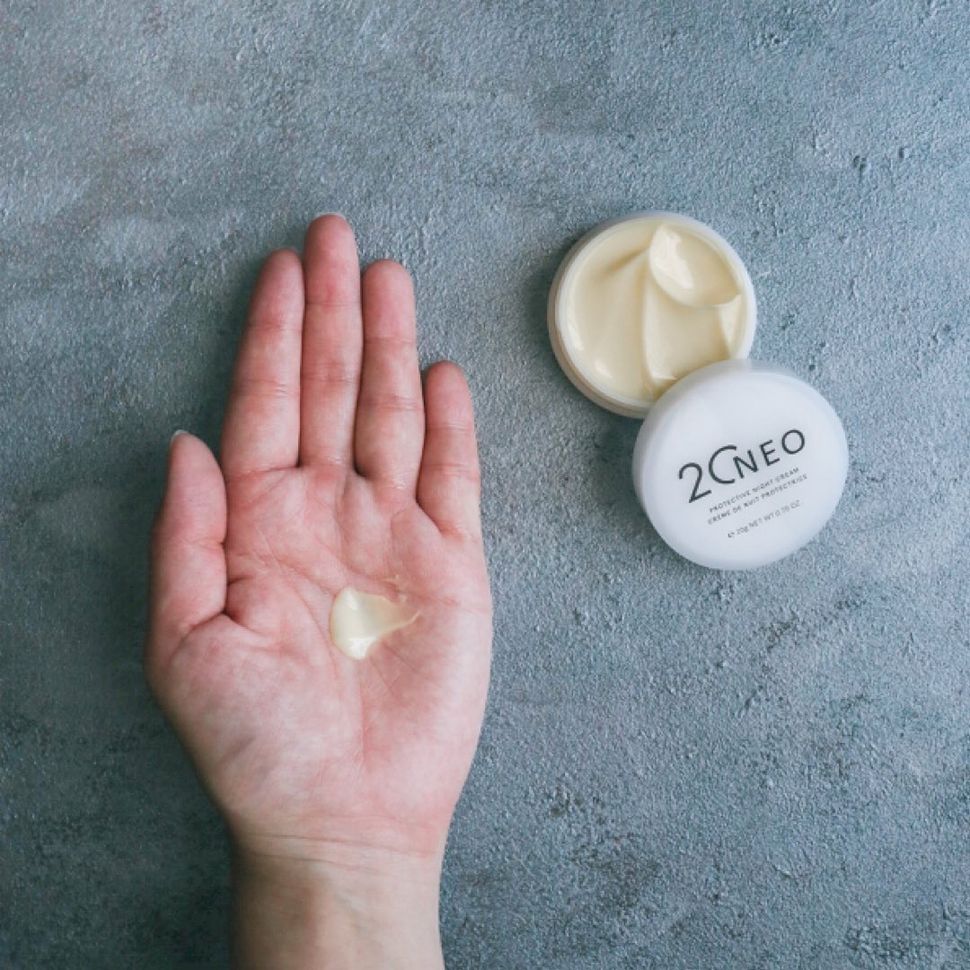 プロテクティブナイトクリーム/20NEO/フェイスクリームを使ったクチコミ（3枚目）