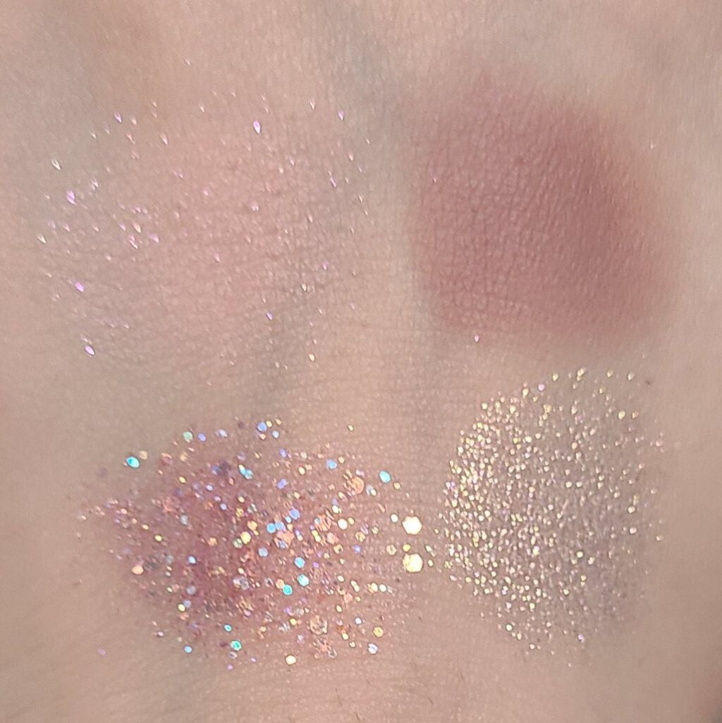 TWINKLE POP Pearl Flex Glitter Eye Palette/CLIO/アイシャドウパレットを使ったクチコミ(2枚目)