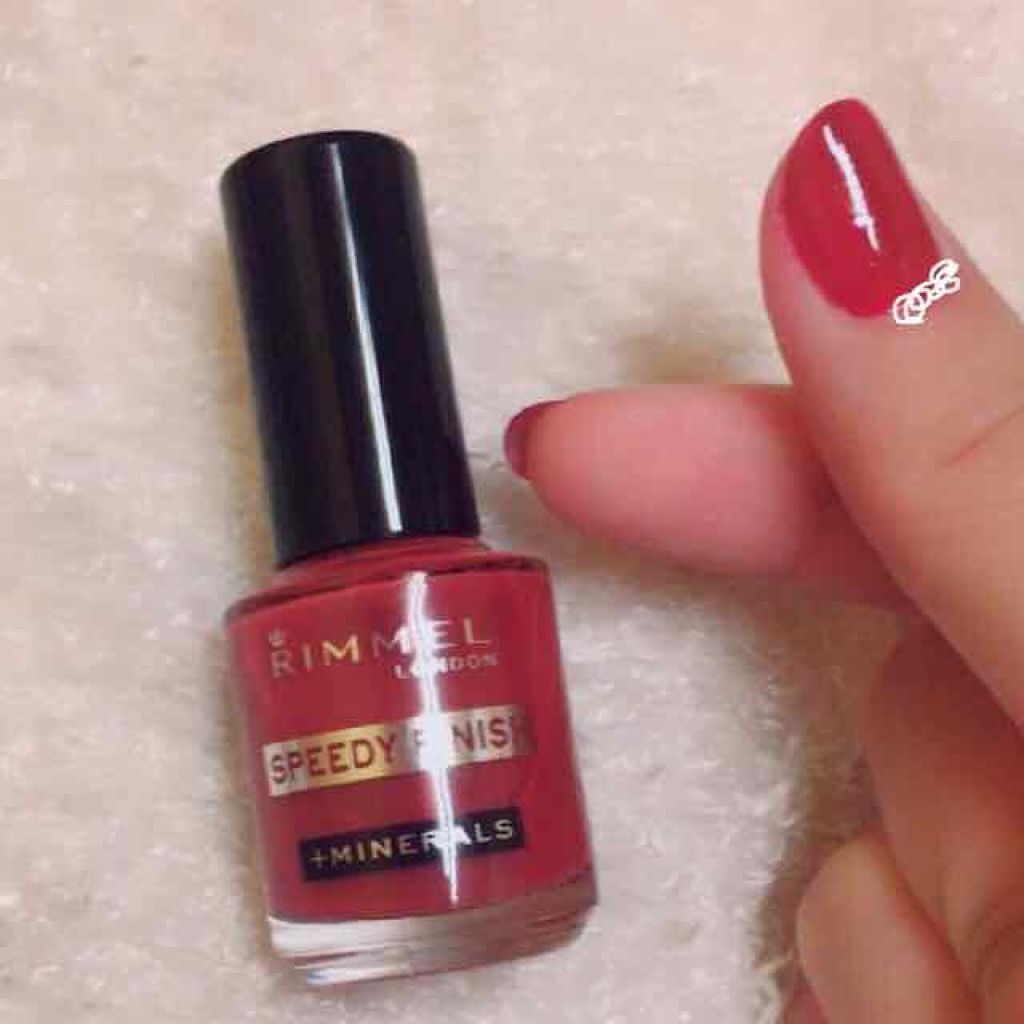 スピーディ フィニッシュ N/リンメル ロンドン/マニキュアを使ったクチコミ(1枚目)