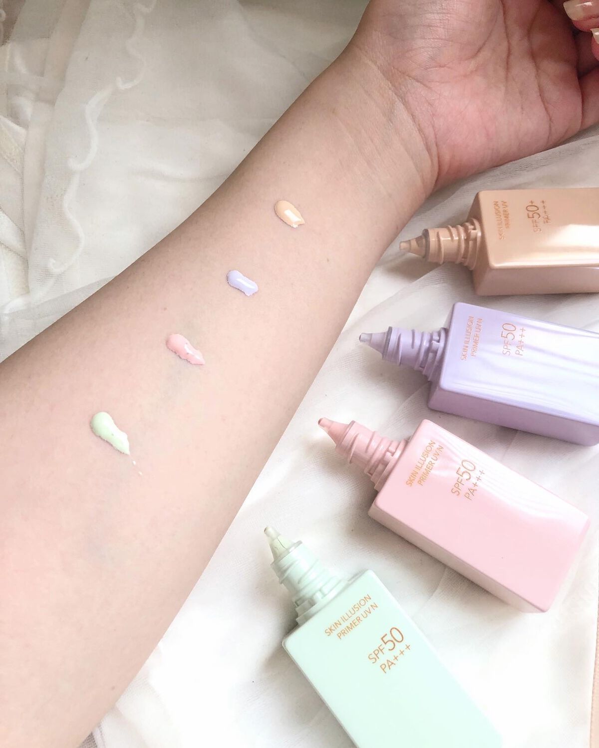 スキンイリュージョンプライマーUV/コフレドール/化粧下地を使ったクチコミ(2枚目)