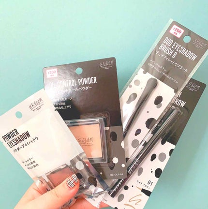 UR GLAM POWDER EYESHADOW/U R GLAM/単色アイシャドウを使ったクチコミ(1枚目)