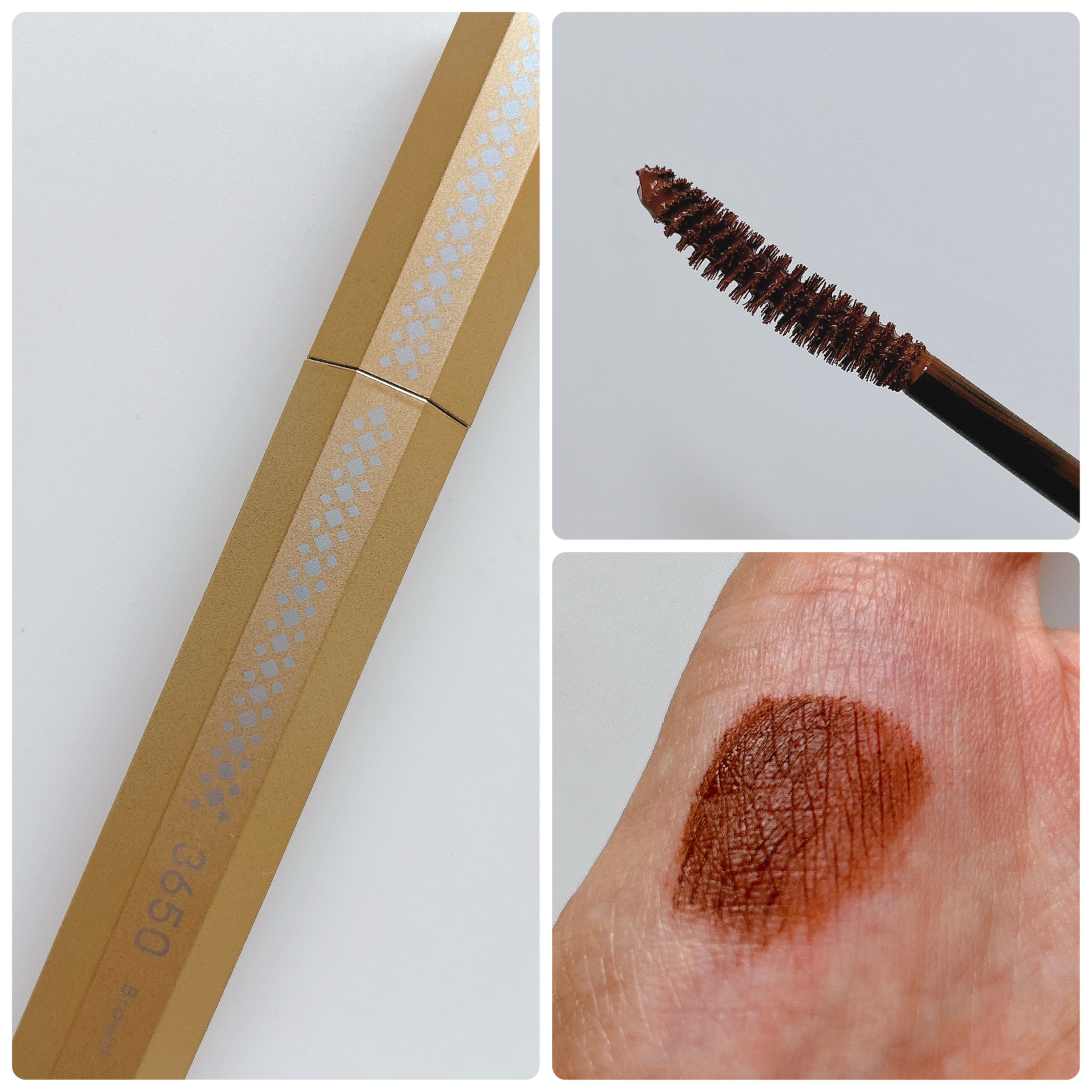 マスカラ ブラウン/3650/マスカラを使ったクチコミ（2枚目）