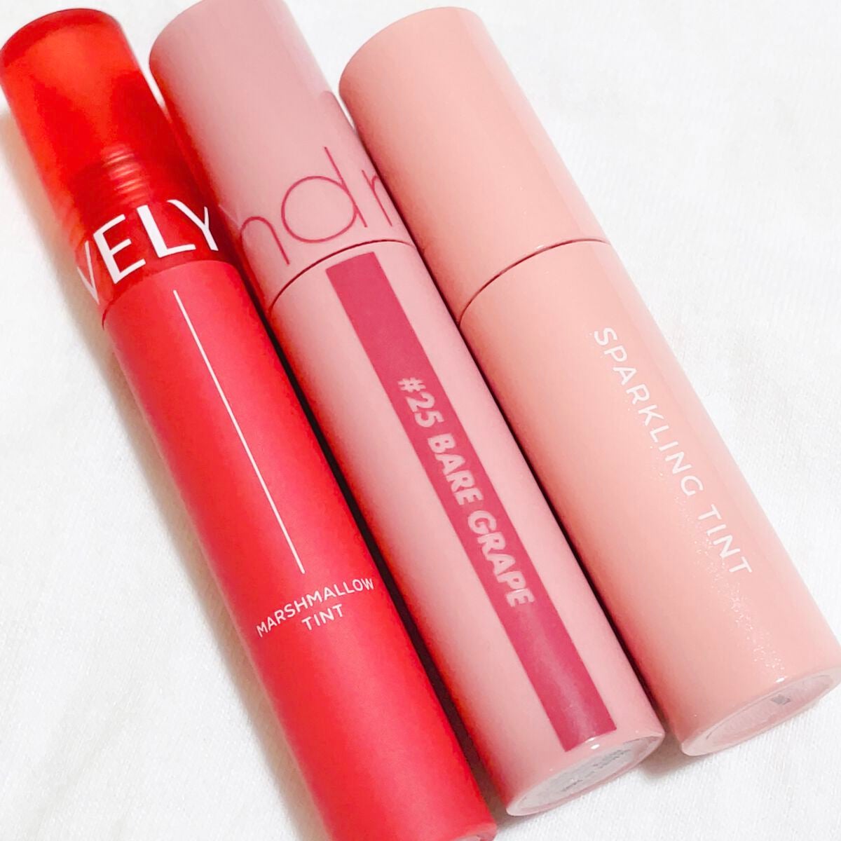 ジューシーラスティングティント/rom&nd/リップティントを使ったクチコミ(4枚目)