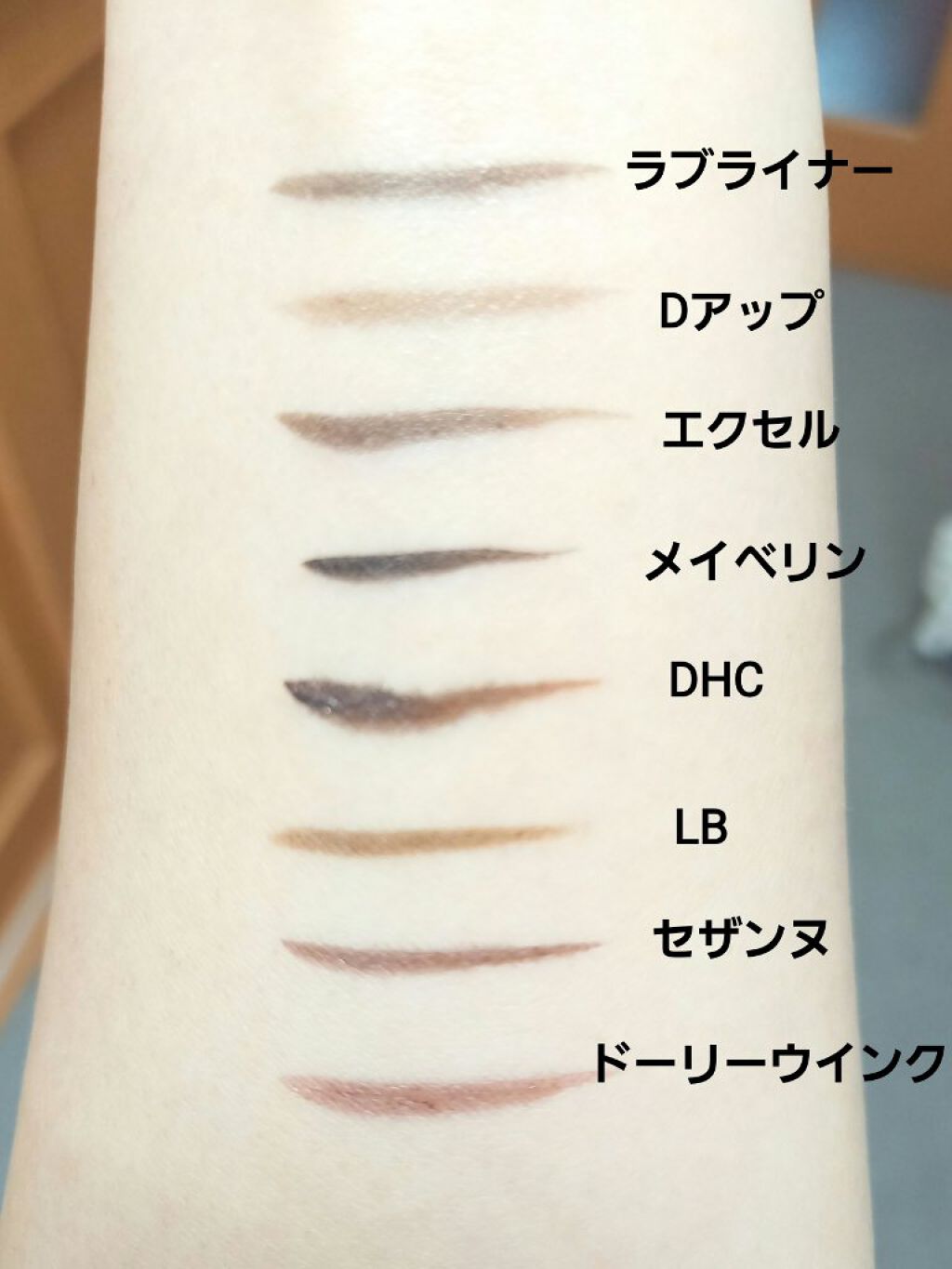 極細 アイライナーR/CEZANNE/リキッドアイライナーを使ったクチコミ（2枚目）