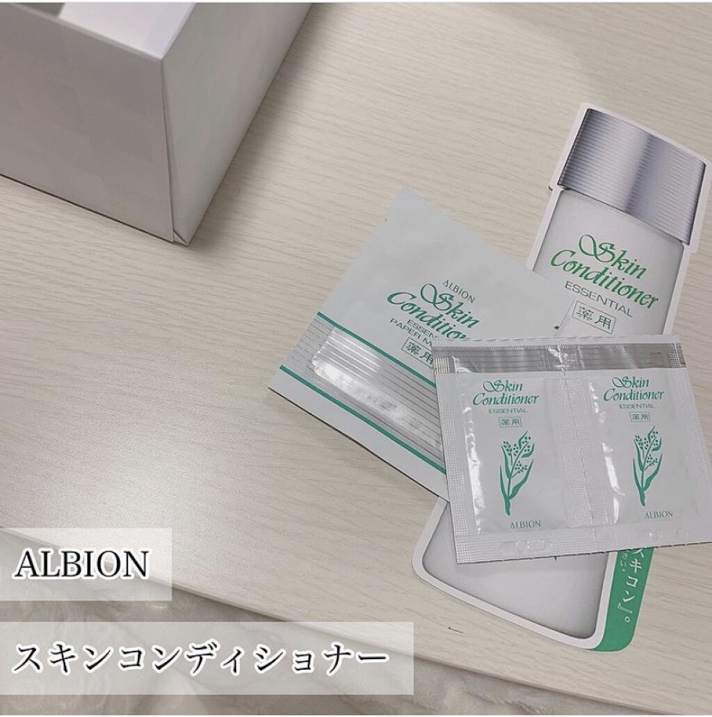 アルビオン 薬用スキンコンディショナー エッセンシャル/ALBION/化粧水を使ったクチコミ（1枚目）