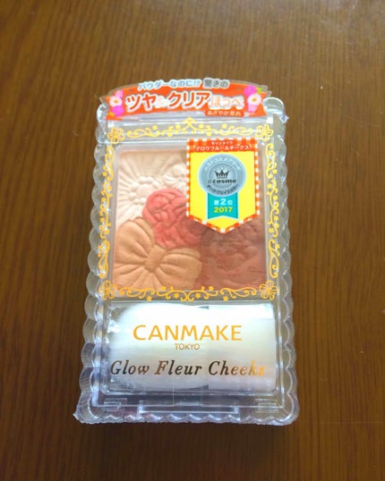 グロウフルールチークス/キャンメイク/パウダーチークを使ったクチコミ(1枚目)