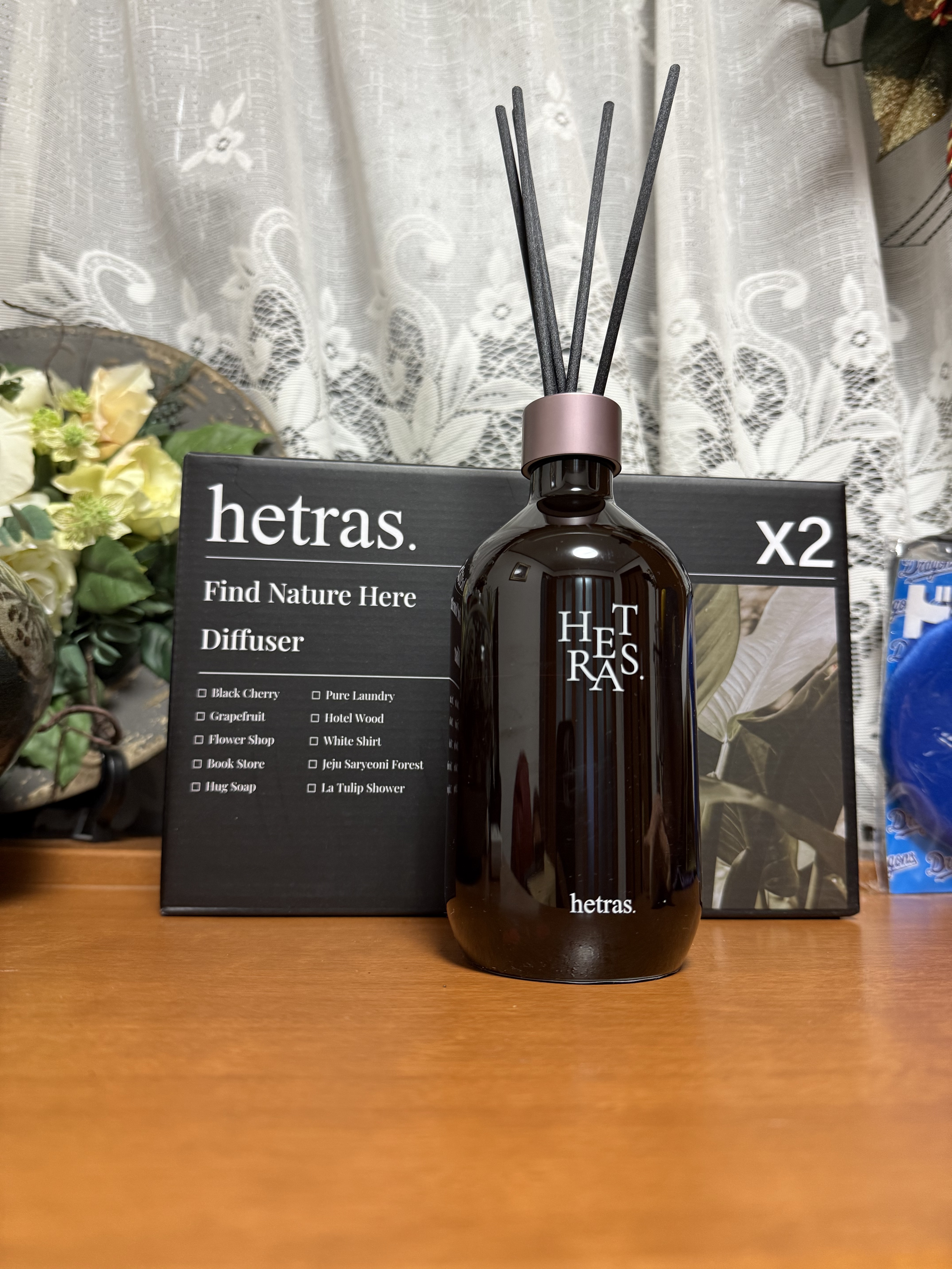 プレミアムディフューザー/hetras/ルームフレグランスを使ったクチコミ（3枚目）