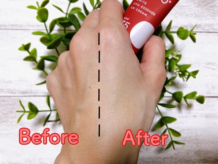 ウユエッセンス UVクリーム/G9SKIN/日焼け止めクリームを使ったクチコミ(3枚目)