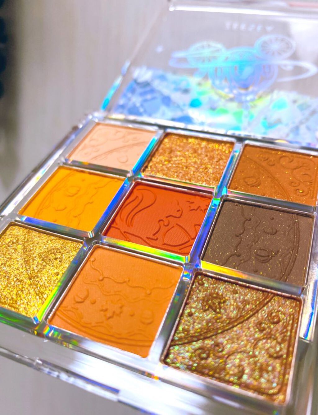クォーツ 9色アイシャドウパレット(ドリームランドアイシャドウ)/ZEESEA/アイシャドウパレットを使ったクチコミ(1枚目)