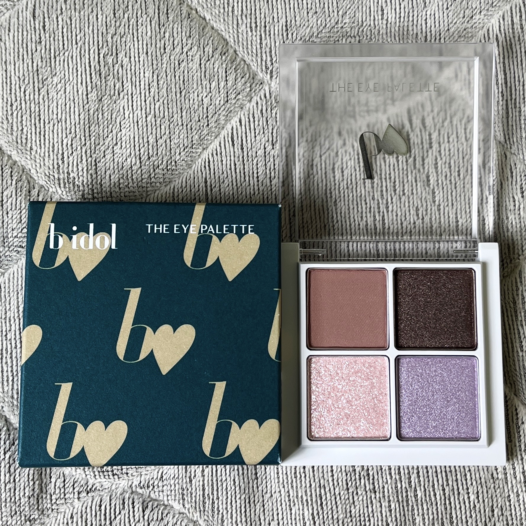 THE アイパレR/b idol/アイシャドウパレットを使ったクチコミ（3枚目）