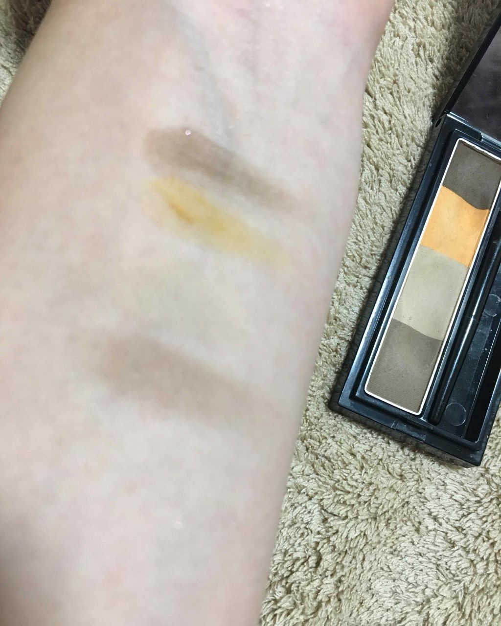 リシェ カラーリング アイブロウパウダー/Visée/パウダーアイブロウを使ったクチコミ(2枚目)