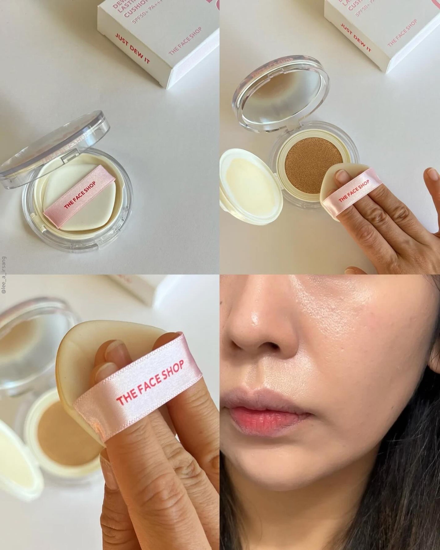 パステルクッションブラッシャー/THE FACE SHOP/パウダーチークを使ったクチコミ(3枚目)
