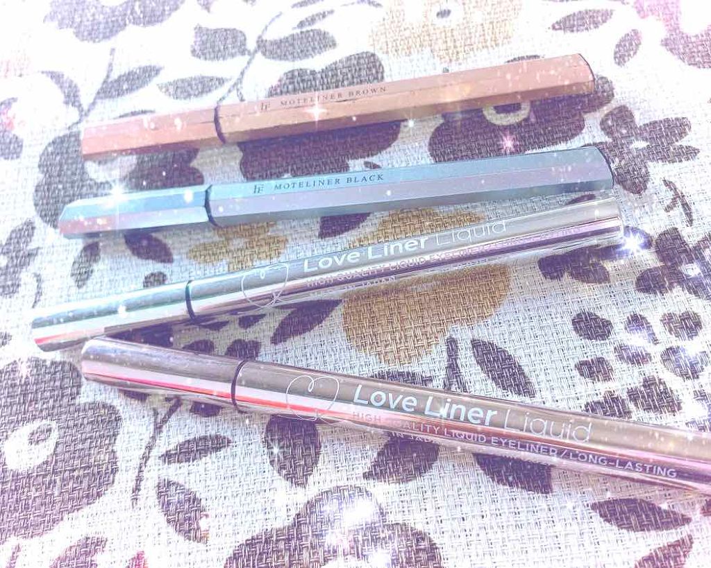 モテライナー リキッド/UZU BY FLOWFUSHI/リキッドアイライナーを使ったクチコミ（1枚目）