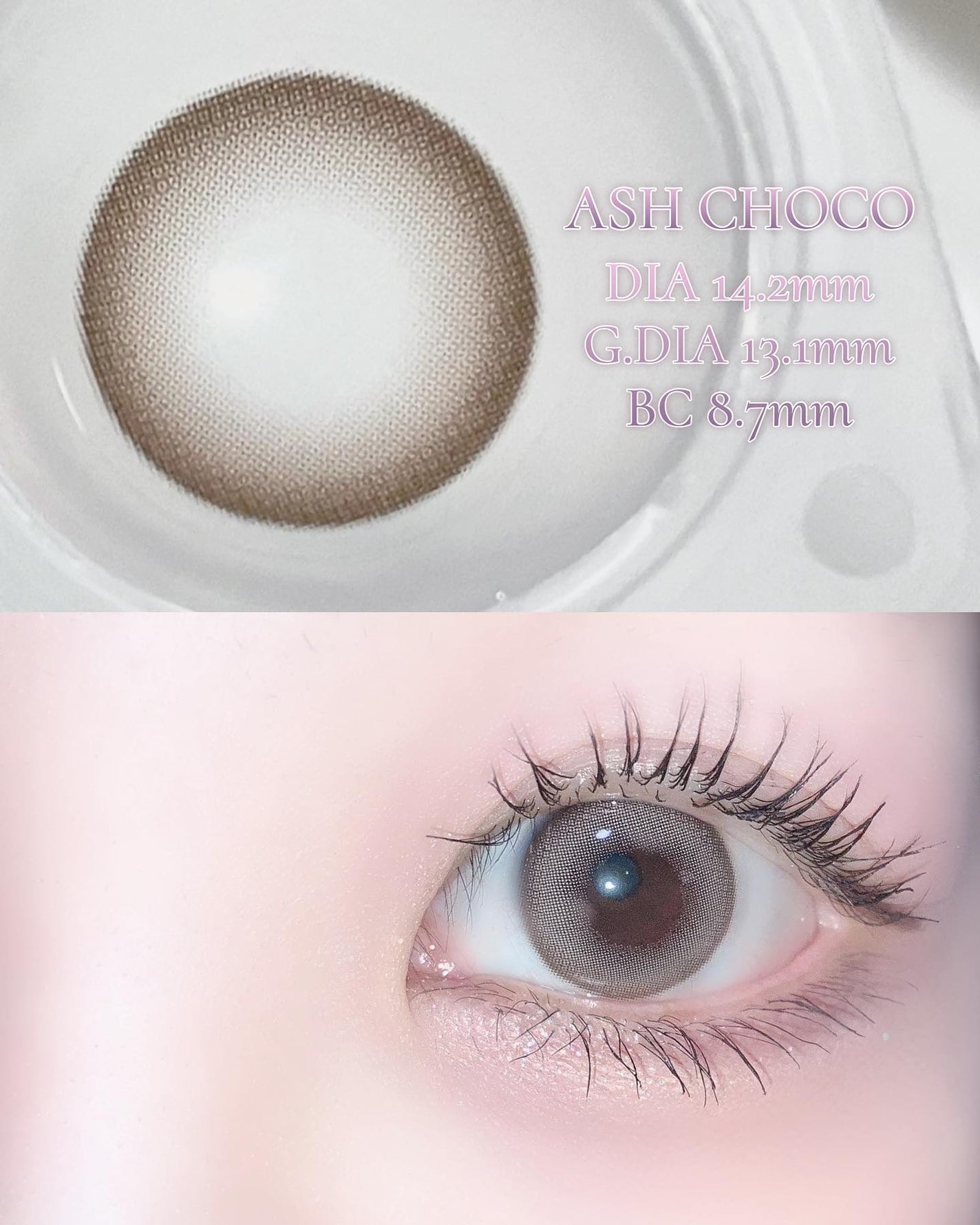 ミスティワンデー/OLENS/カラーコンタクトレンズを使ったクチコミ(2枚目)