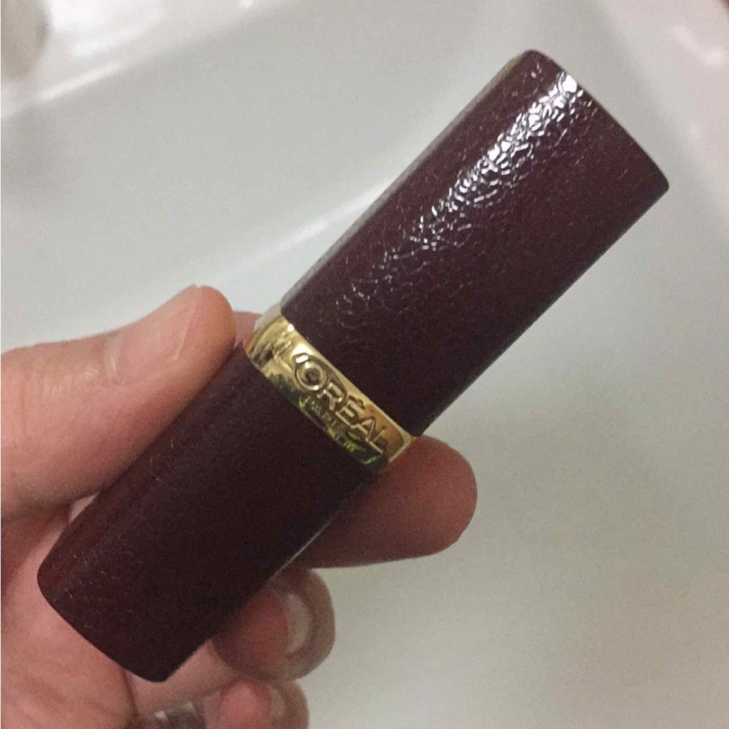 リュクスレザーコレクション/ロレアル パリ/口紅を使ったクチコミ(3枚目)