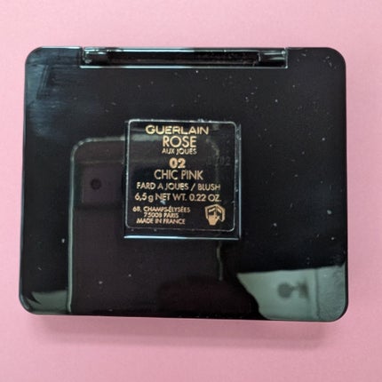 ローズ オ ジュ 02 Chic Pink/GUERLAIN/パウダーチークの画像