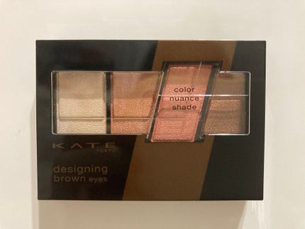 デザイニングブラウンアイズ/KATE/アイシャドウパレットを使ったクチコミ(1枚目)
