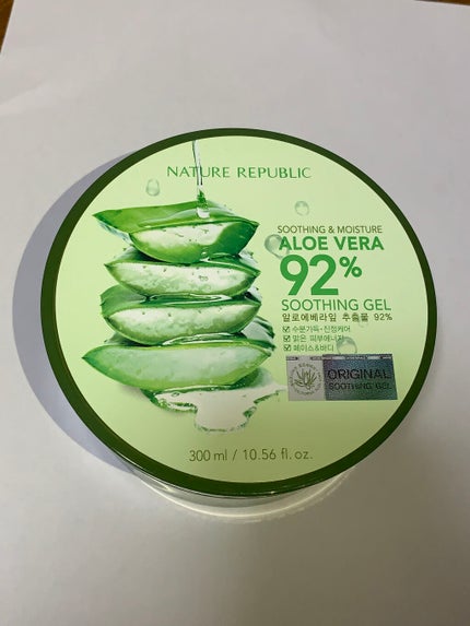 マイルド&モイスチャーアロエジェル/ネイチャーリパブリック/ボディローションを使ったクチコミ(1枚目)