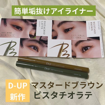 シルキーリキッドアイライナーWP/D-UP/リキッドアイライナーを使ったクチコミ(1枚目)