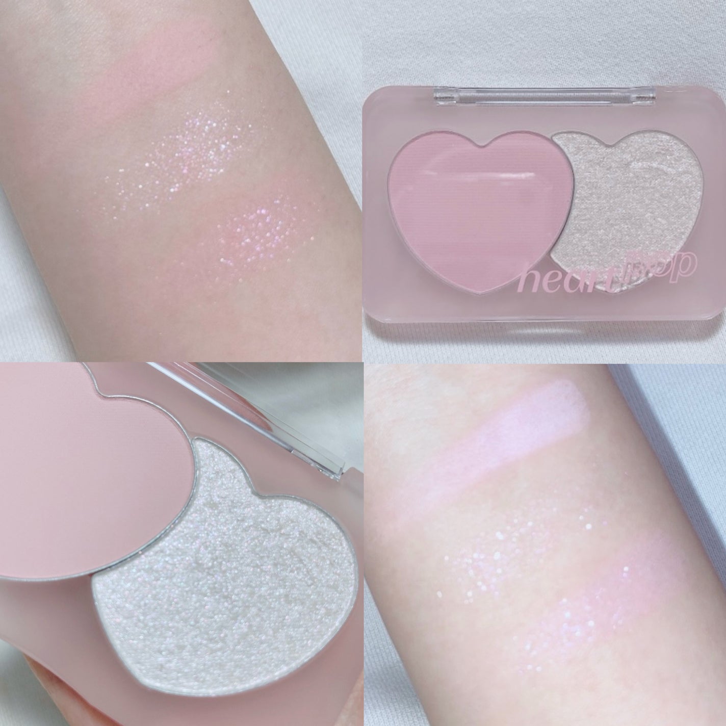 ハートポップデュオブラッシャー/ETUDE/パウダーチークを使ったクチコミ(10枚目)